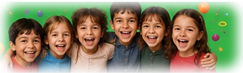 Crianças se divertindo com a Fest Show