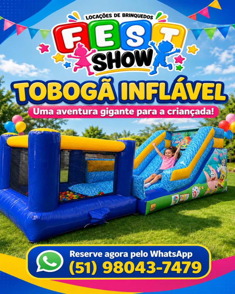 Toboga Inflável