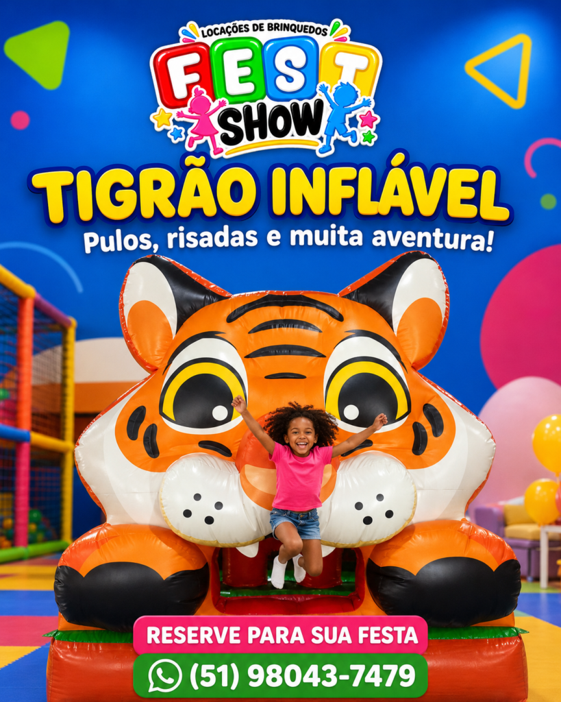 Tigrão Inflável