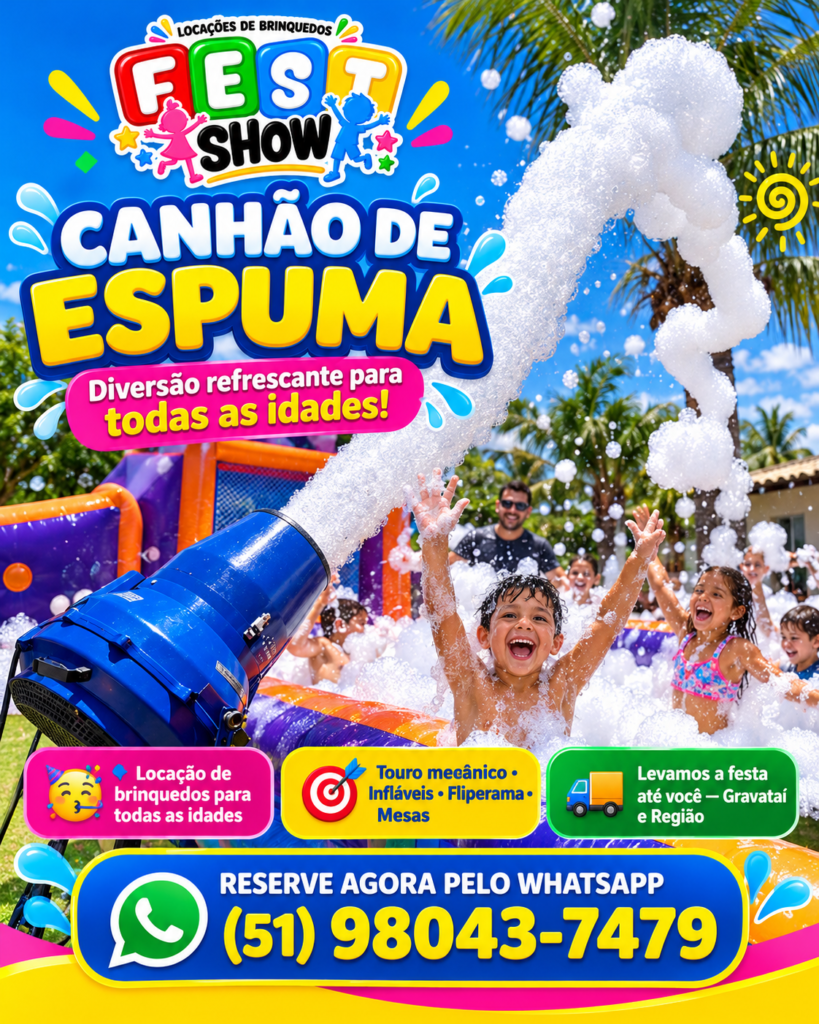 Canhão de Espuma