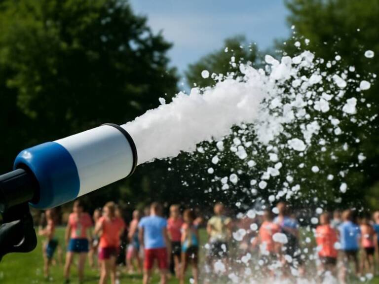 Canhão de Espuma: Divirta-se e refresque sua festa de verão