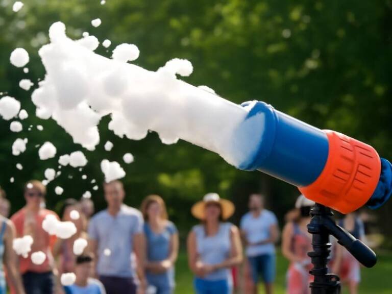 Canhão de Espuma: Por Que Esse Brinquedo é a Estrela do Verão