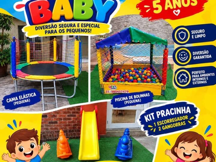 Combo Baby — locação de brinquedos em Gravataí/RS
