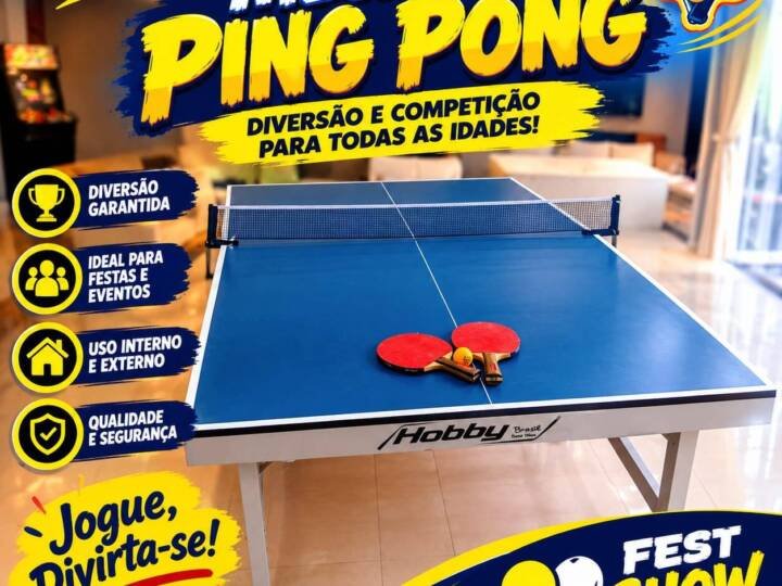Masa de Ping-Pong — locação de brinquedos em Gravataí/RS