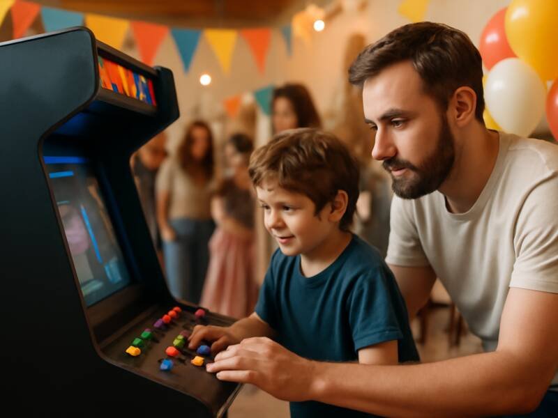 Por que fliperamas fazem sucesso nas festas de adultos e crianças
