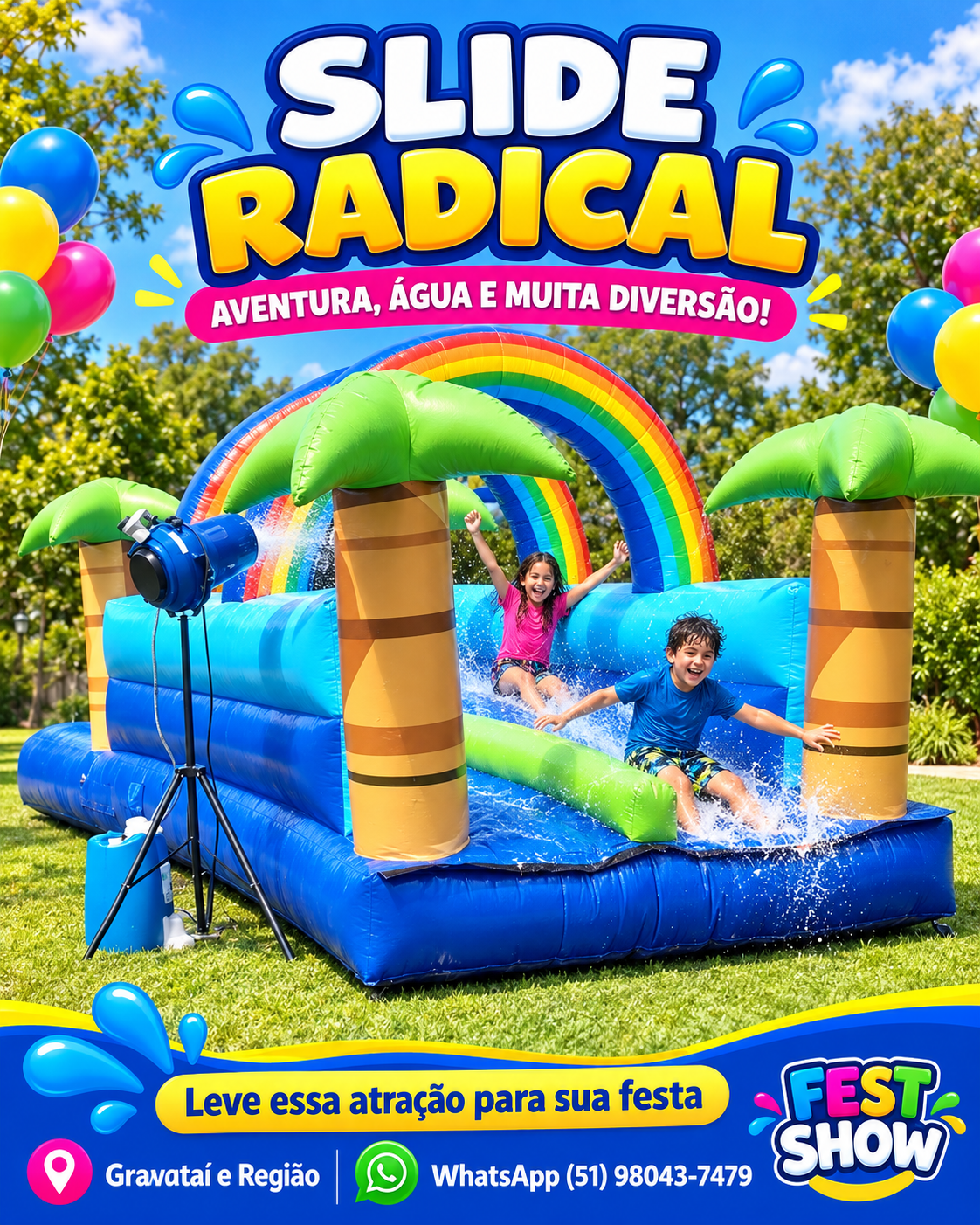 Aluguel de brinquedos infantis em Glorinha-RS com atendimento ágil