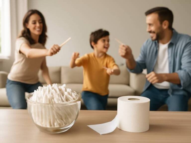 Como organizar uma guerra de cotonetes divertida em família