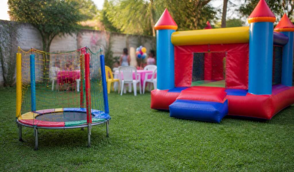 Estrutura de diversão que acompanha o tamanho da sua festa